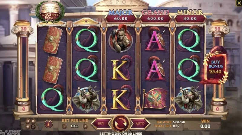 Ancient Rome Deluxe AI - gameplay le líne buaiteach